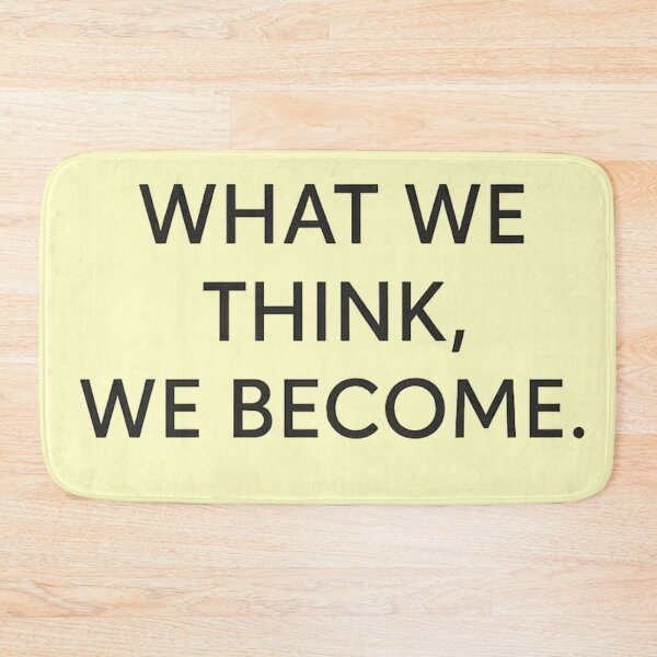 Item preview, What we think we become designed and sold by QCena.