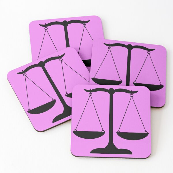 Item preview, Scales of Justice- Pink Background designed and sold by MagicMe-JD.
