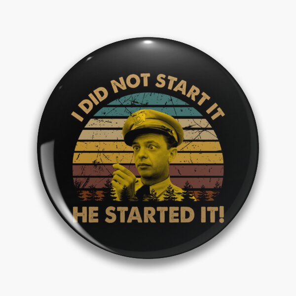 Item preview, Barney Fife police character art vintage  designed and sold by schoollanliver.