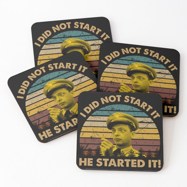 Item preview, Barney Fife police character art vintage  designed and sold by schoollanliver.