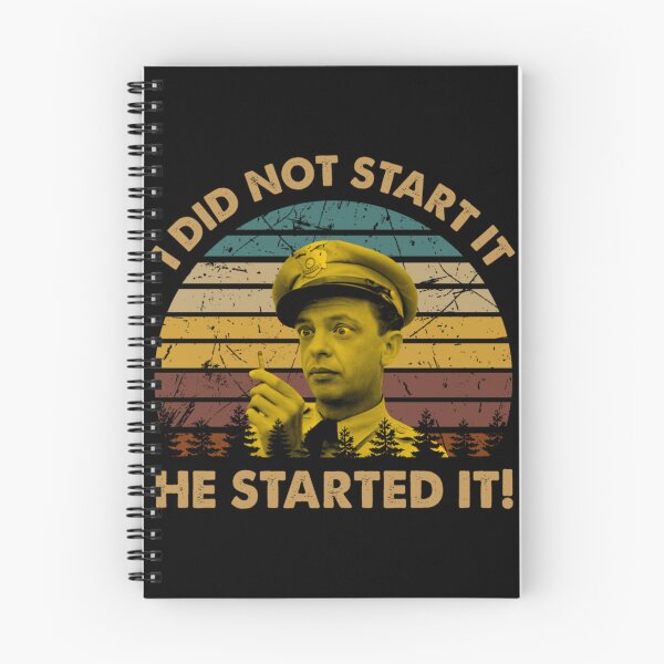 Item preview, Barney Fife police character art vintage  designed and sold by schoollanliver.