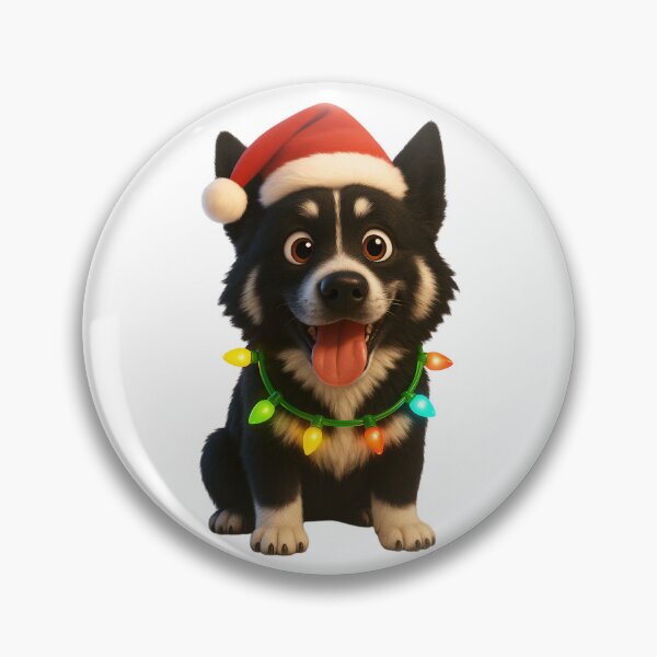 Item preview, Christmas Karelian Bear Dog designed and sold by Sillytoe.