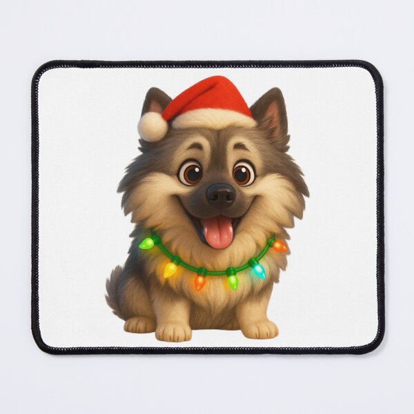 Item preview, Christmas Keeshond designed and sold by Sillytoe.