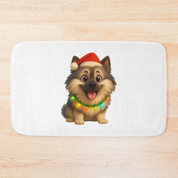 Item preview, Christmas Keeshond designed and sold by Sillytoe.