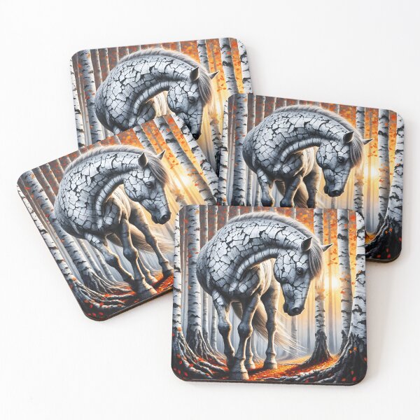 Item preview, Birchbark Horse, Ai Generated Art  designed and sold by ACC .