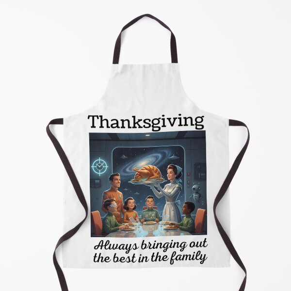 Item preview, Futurist Dysfunctional Family Thanksgiving Tee, Humorous Vintage Retro Turkey Day shirt Fun! Celebrate with a futuristic family dinner, nodding to retro vibes and endless laughs designed and sold by NADIASHOP86.
