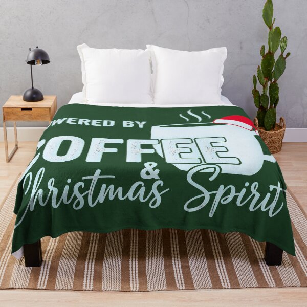 Item preview, Powered By Coffee & Christmas Spirit designed and sold by DoceVaga.