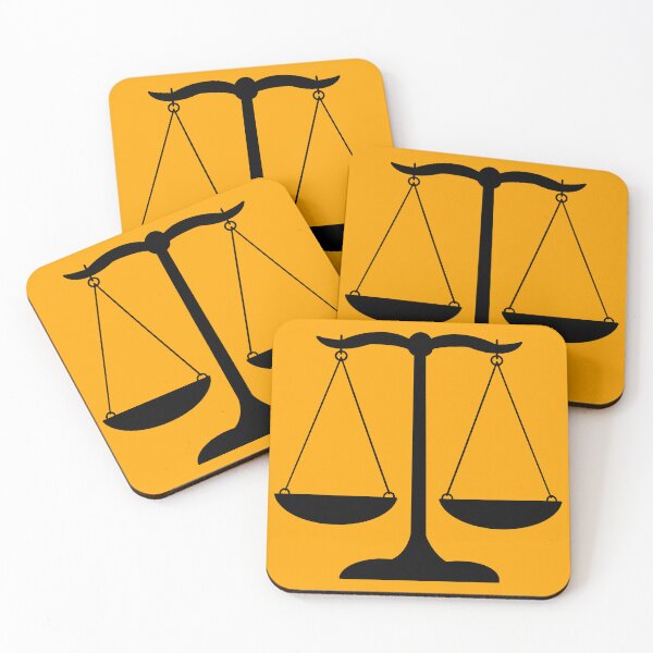 Item preview, Scales of Justice- Orange Background designed and sold by MagicMe-JD.
