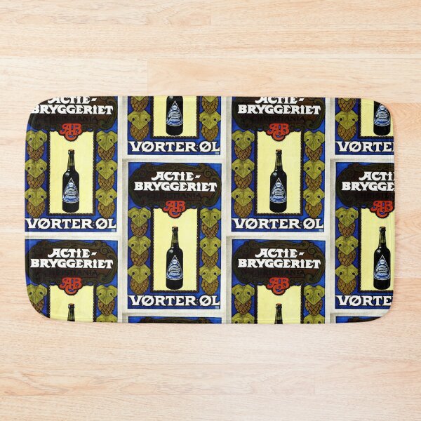 Item preview, Art Nouveau Malt Beer Poster | Vørter-Øl Vintage Print | Actie Bryggeriet Christiania | Early 20th Century Norwegian Art designed and sold by artofuniverse.