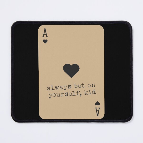 Item preview, Lucky Ace of Hearts Positive Affirmation Card designed and sold by SaltedBeachPaperie.