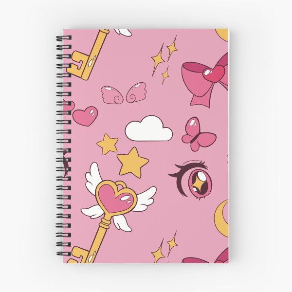 Item preview, Kawaii Magical anime girl repeating pattern designed and sold by CosyCosmos.