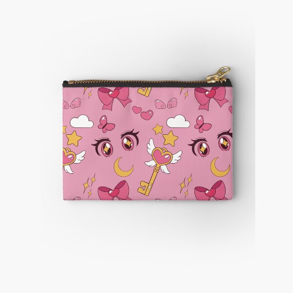 Item preview, Kawaii Magical anime girl repeating pattern designed and sold by CosyCosmos.