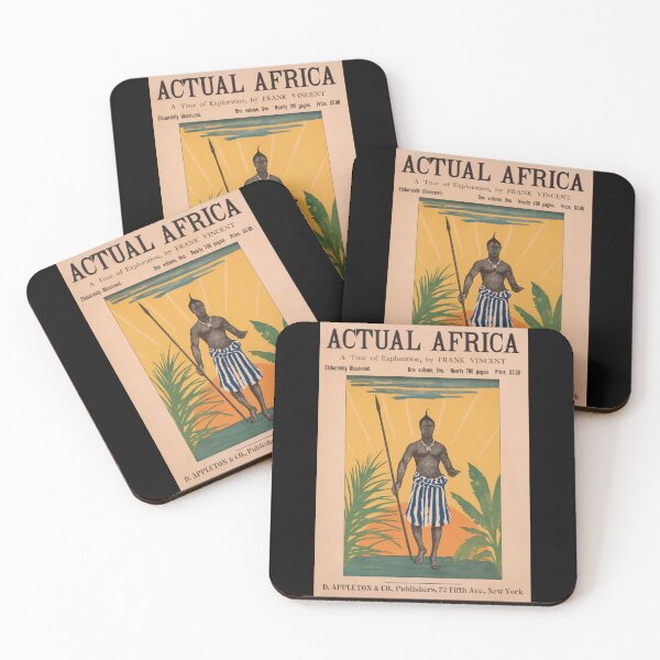 Item preview, Vintage African Exploration Poster |  Colonial Era Art Print | Colorful Illustration & History designed and sold by artofuniverse.