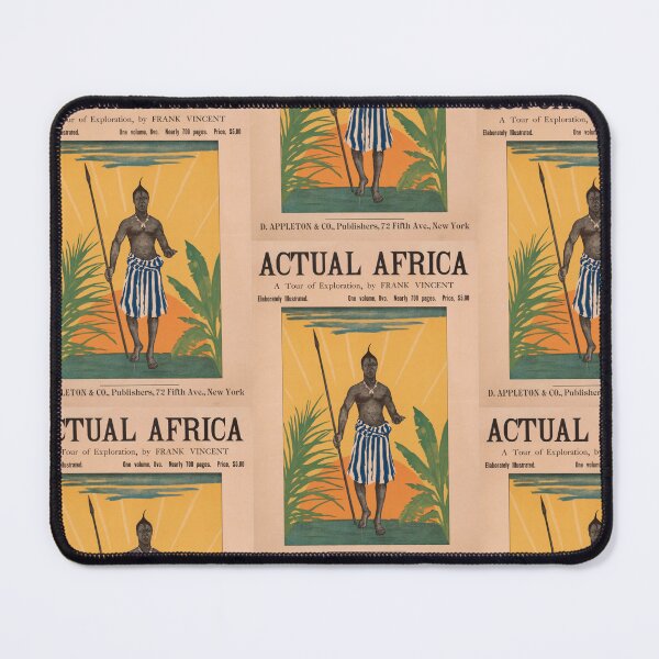 Item preview, Vintage African Exploration Poster | Colonial Era Art Print | Colorful Illustration & History designed and sold by artofuniverse.