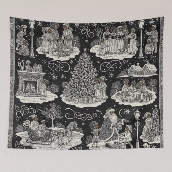 Item preview, African American Toile designed and sold by Jonnybonnie.