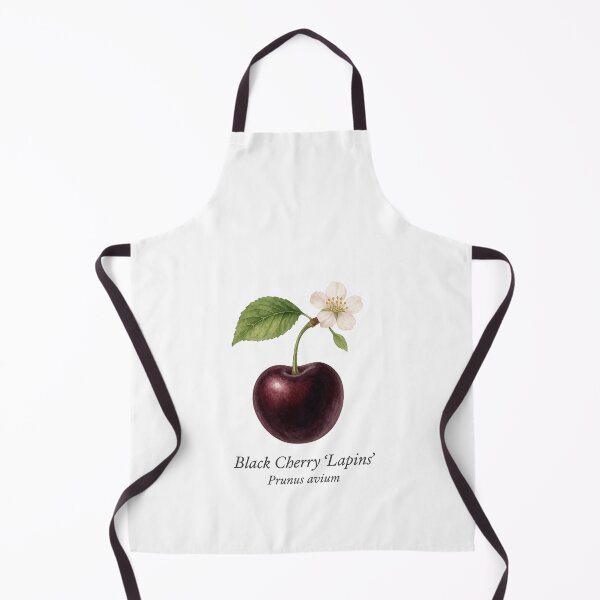 Item preview, Black Cherry ‘Lapins’ – Dark Burgundy Botanical Illustration designed and sold by BloomKind.