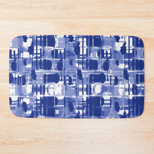 Item preview, Blue Modern Dress Print Seamless Repeat designed and sold by Sharon Schwalbe.