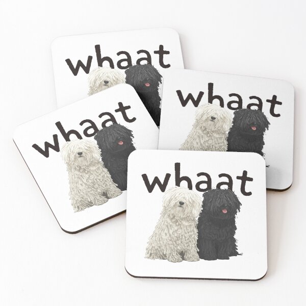 Item preview, My Friend - Hungarian Puli designed and sold by WHAAT-ARTSTORE.