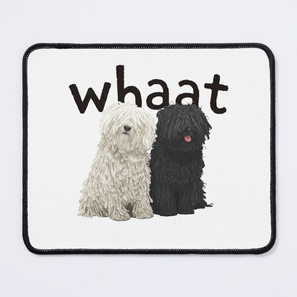 Item preview, My Friend - Hungarian Puli designed and sold by WHAAT-ARTSTORE.