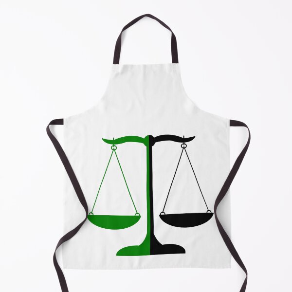 Item preview, Scales of Justice- Green and Black designed and sold by MagicMe-JD.