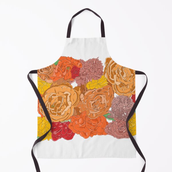 Item preview, Autumn colored flowers designed and sold by Artistkhg.
