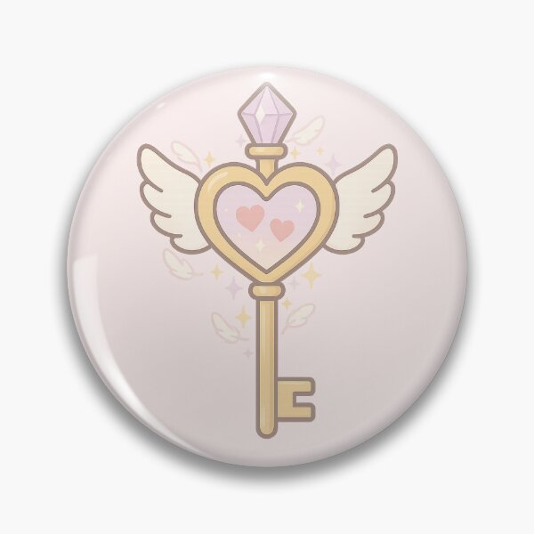Item preview, Angel Key to Prosperity Sticker - Cute Kawaii Money Charm | Wealth Manifestation Art | Soft Girl Abundance Aesthetic | Money Sticker designed and sold by HerDreamCodes.