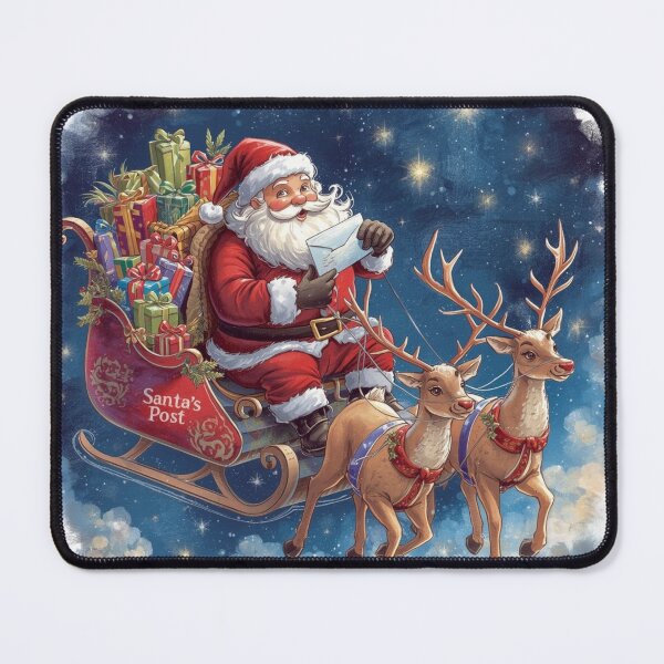 Item preview, Merry Christmas: Santa’s Magical Sleigh designed and sold by AndrewYoko.
