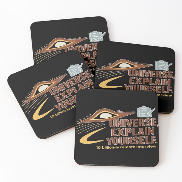 Item preview, Universe, Explain Yourself — Cosmic Interview Minimalist designed and sold by POD DYNASTY.