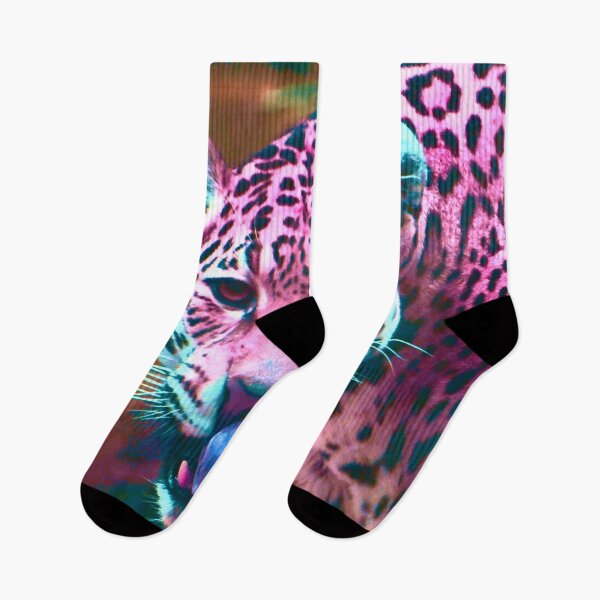 Item preview, Pink Jaguar – Expression in Color / Swiss Artwork Photography designed and sold by Raphael Wolf.