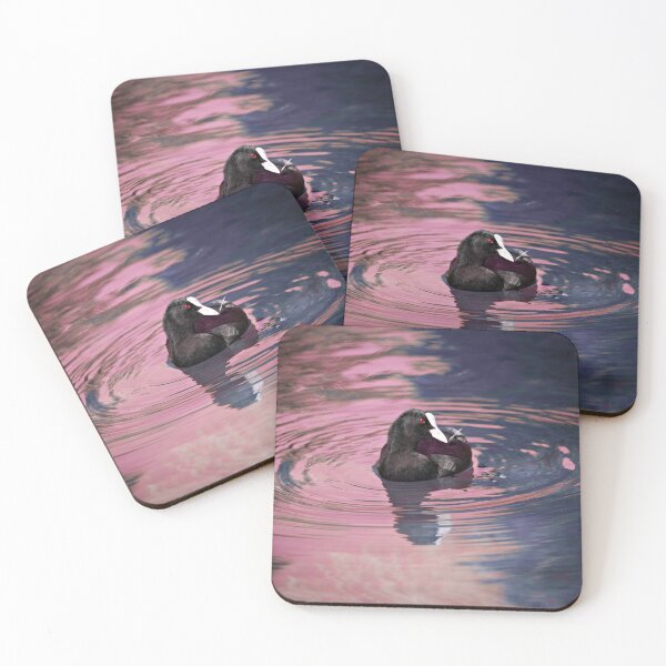 Item preview, Coot – Dance in the Water / Swiss Artwork Photography designed and sold by Raphael Wolf.