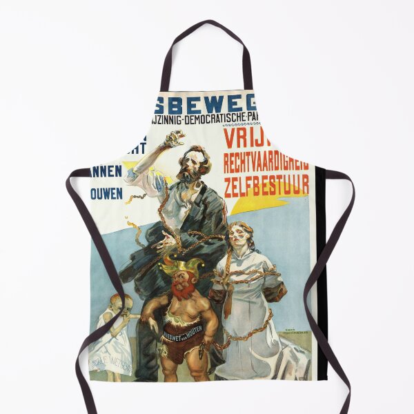 Item preview, Early 20th Century Dutch Political Art Poster | Universal Suffrage Movement | Martin Monnickendam | Liberation & Justice designed and sold by artofuniverse.