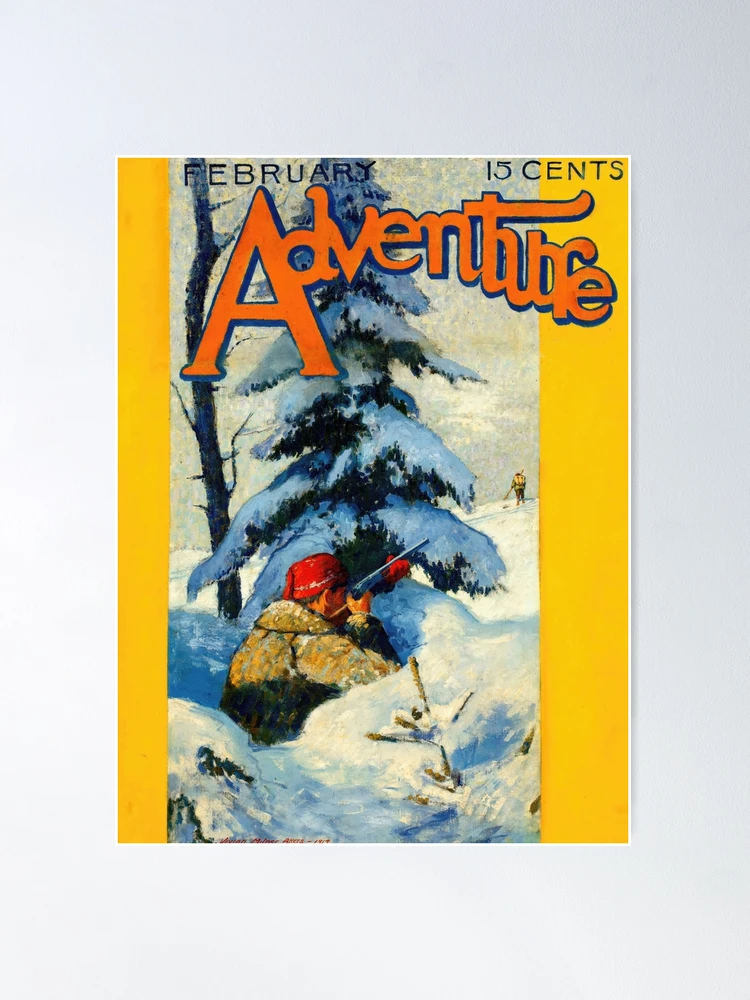 Adventure Magazine Cover Art | Early 20th-Century Pulp