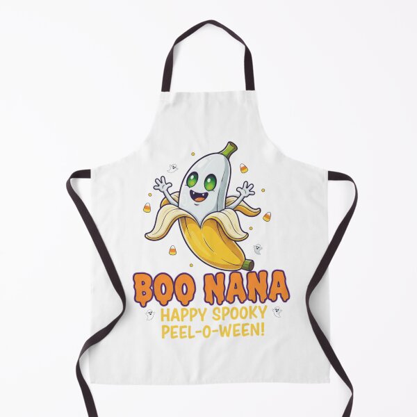 Item preview, Boo Nana Funny Ghost Banana Halloween Pun - Spooky Cute Fruit designed and sold by Wear Sculpt.