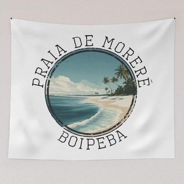 Item preview, Praia de Moreré - Boipeba (with Black Lettering) designed and sold by VelvetRoom.