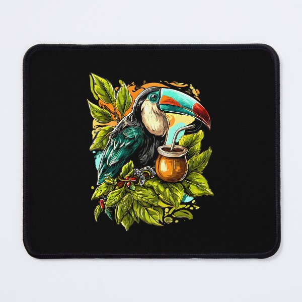 Item preview, Taste Taste the Tropics – Drink Mate! Tropical Toucan Yerba Mate Design designed and sold by flamini.