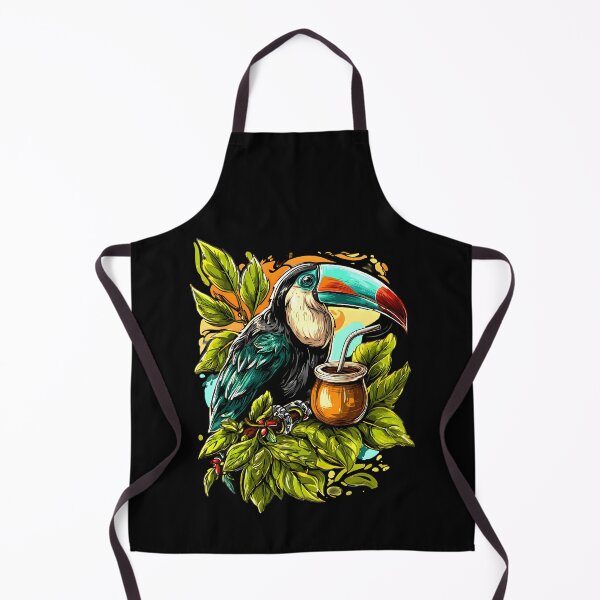 Item preview, Taste Taste the Tropics – Drink Mate! Tropical Toucan Yerba Mate Design designed and sold by flamini.