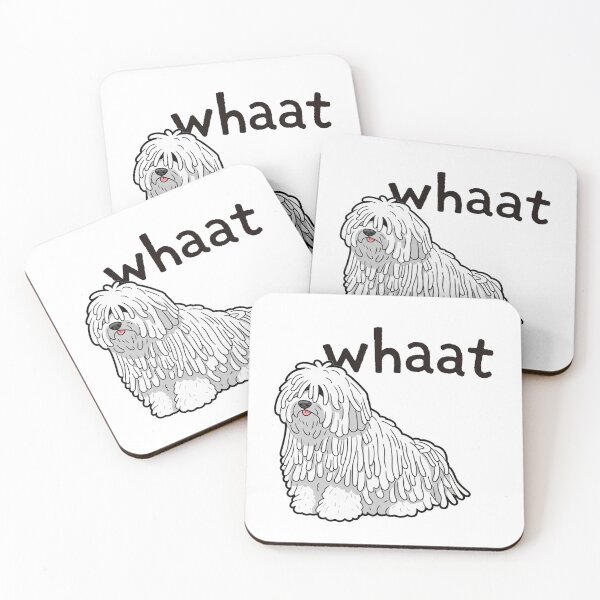 Item preview, My Friend - Hungarian Puli designed and sold by WHAAT-ARTSTORE.
