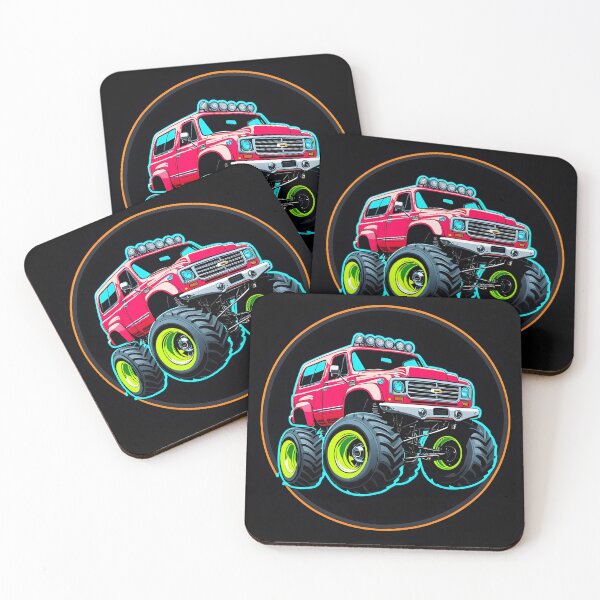 Item preview, Epic Monster Truck Art | Bold Off-Road 4x4 Illustration designed and sold by simaso.