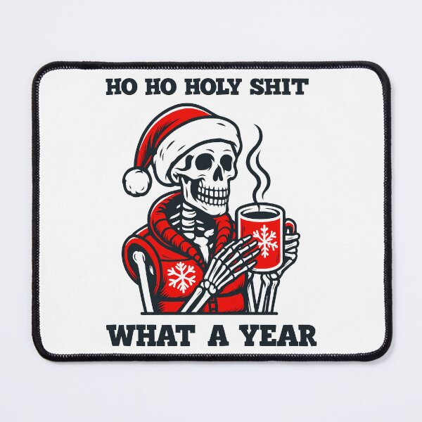 Item preview, Ho Ho Holy Skeleton Christmas designed and sold by DariusZD.