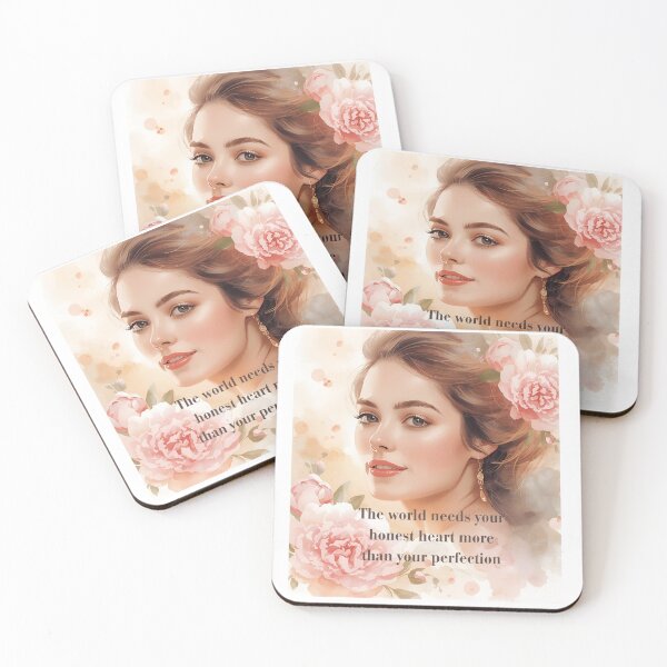 Item preview, Honest Heart – Authentic Feminine Quote Art designed and sold by Boski22.
