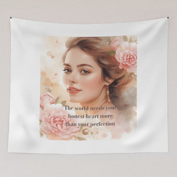 Item preview, Honest Heart – Authentic Feminine Quote Art designed and sold by Boski22.