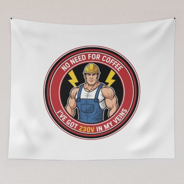 Item preview, Electrician – Master of Current⚡ designed and sold by Sappe_online.