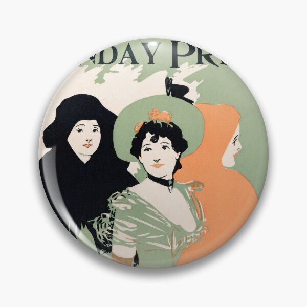 Item preview, Vintage Art Nouveau Poster | Philadelphia Sunday Press | Special | 19th Century Style & Historical Tribute designed and sold by artofuniverse.