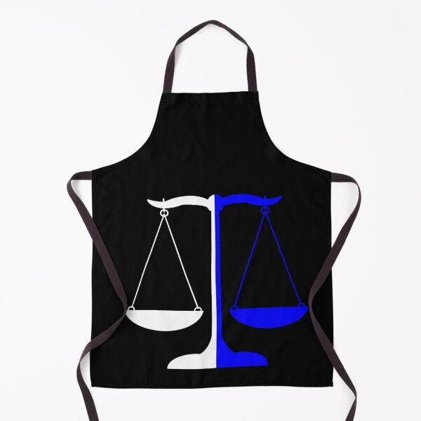 Item preview, Blue and White Scales of Justice designed and sold by MagicMe-JD.