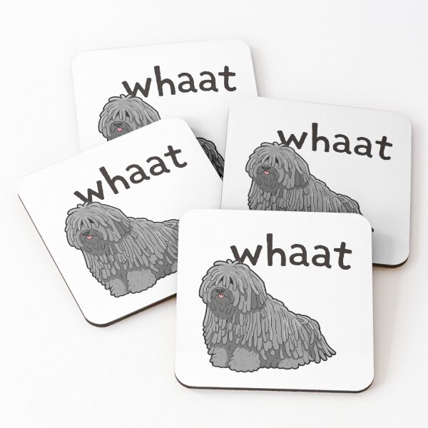 Item preview, My Friend - Hungarian Puli designed and sold by WHAAT-ARTSTORE.