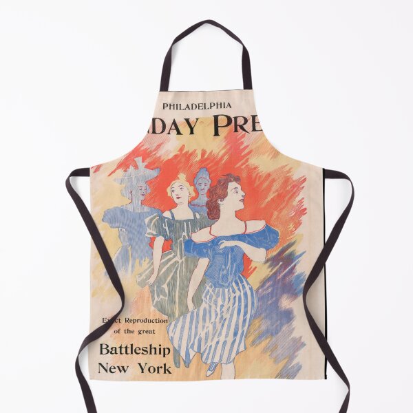 Item preview, Vintage Philadelphia Sunday Press Poster | Art Nouveau Style | 1896 Newspaper Ad | Colorful Illustration & Historical Art designed and sold by artofuniverse.