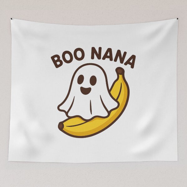 Item preview, Boo Nana – Funny Cute Ghost Banana Halloween Design designed and sold by Wear Sculpt.