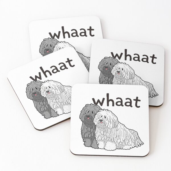 Item preview, My Friend - Hungarian Puli designed and sold by WHAAT-ARTSTORE.