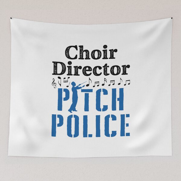 Item preview, Funny Choir Director Pitch Police designed and sold by jaygo.