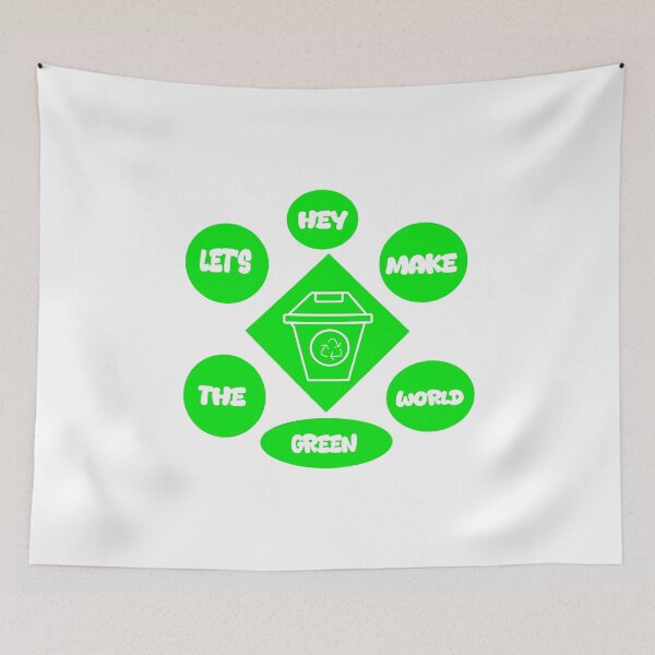 Item preview, Let's make the world green designed and sold by Starphil.